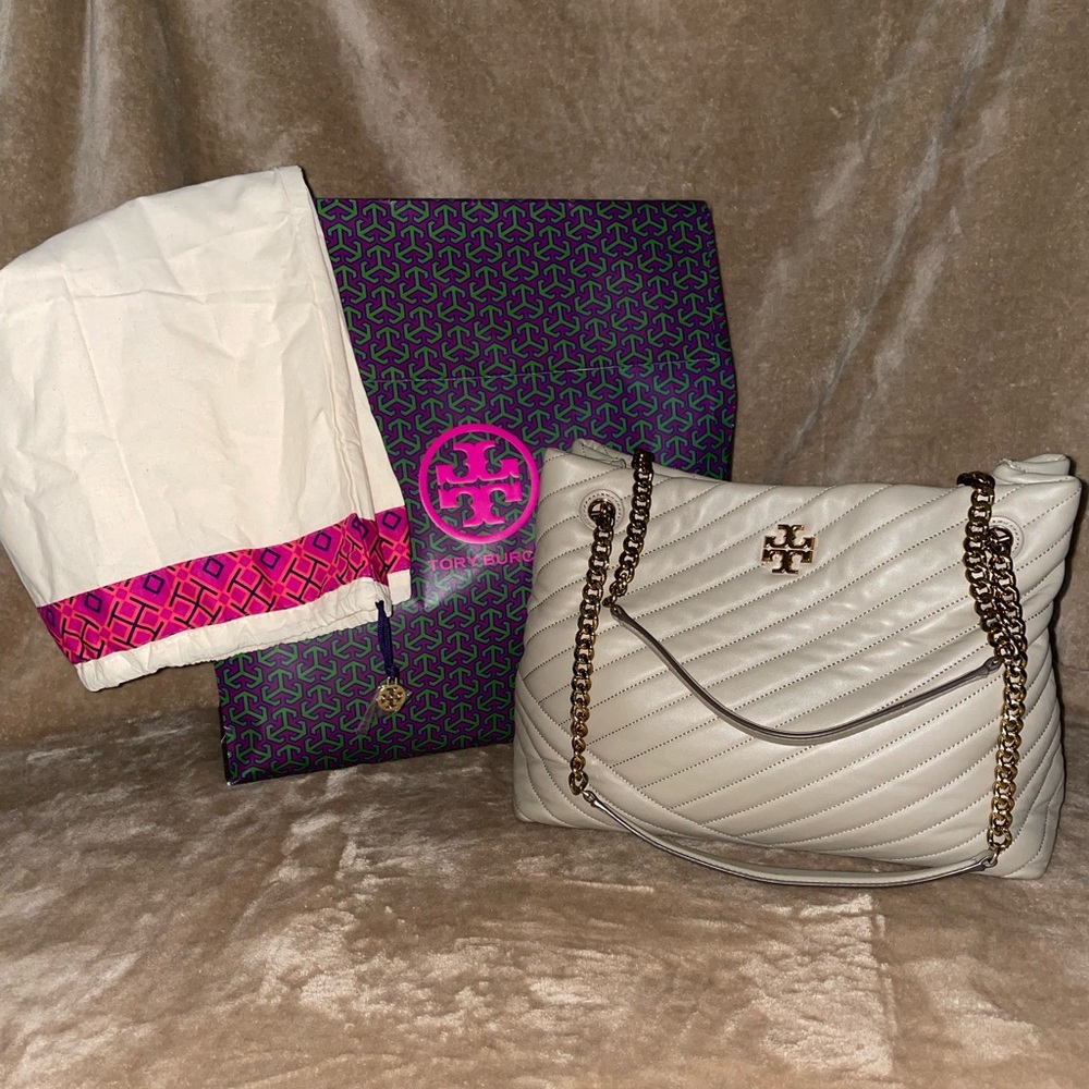 TORY BURCH Kira Chevron Tote Bag